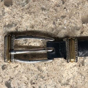 Brighton navy blue belt